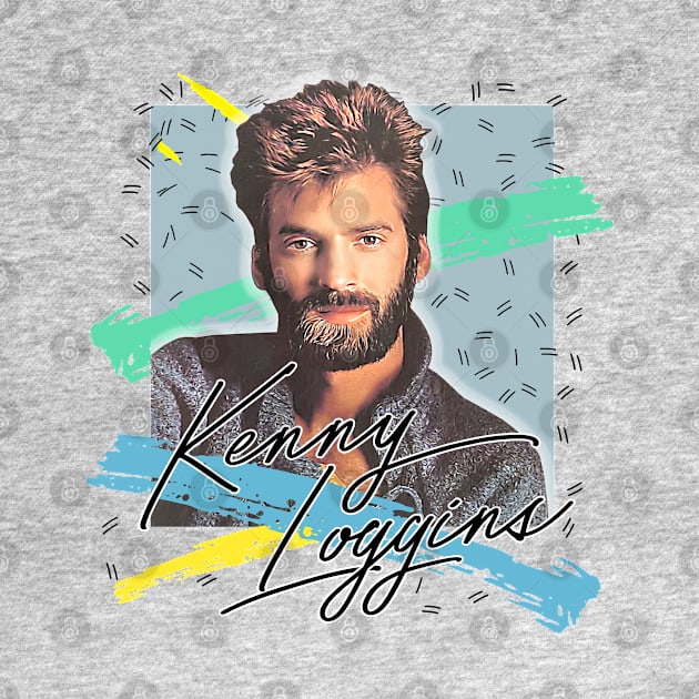 Kenny Loggins / 80s Aesthetic Fan Art Design by DankFutura